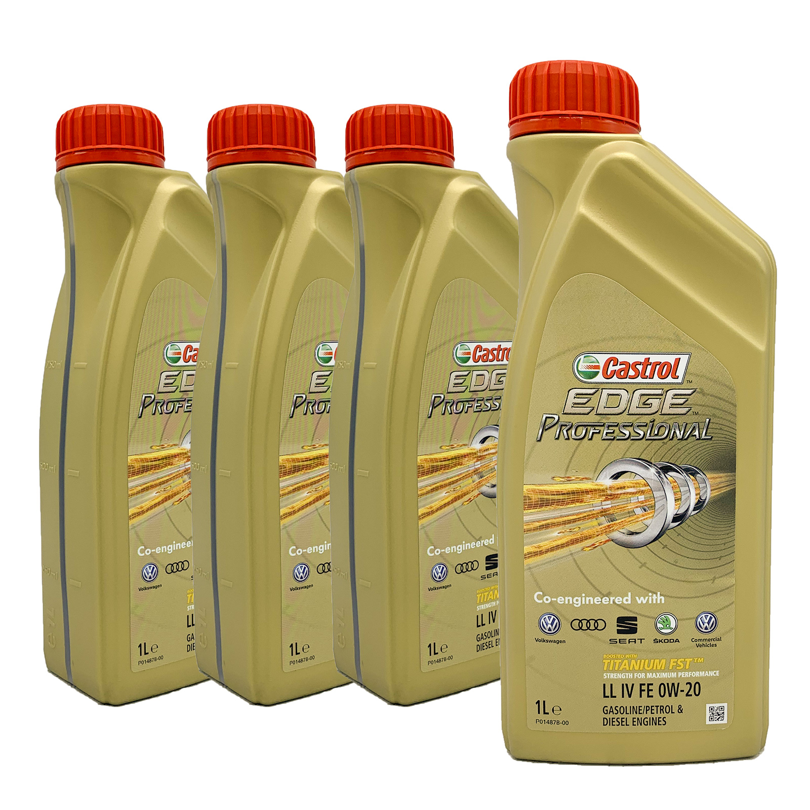 Olio Motore Castrol 0w20 4lt Longlife Iv Fe Ricambi Auto Smc 3207